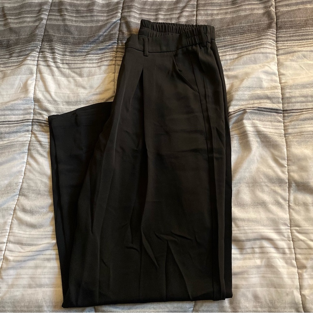 Black Business Work Pants
